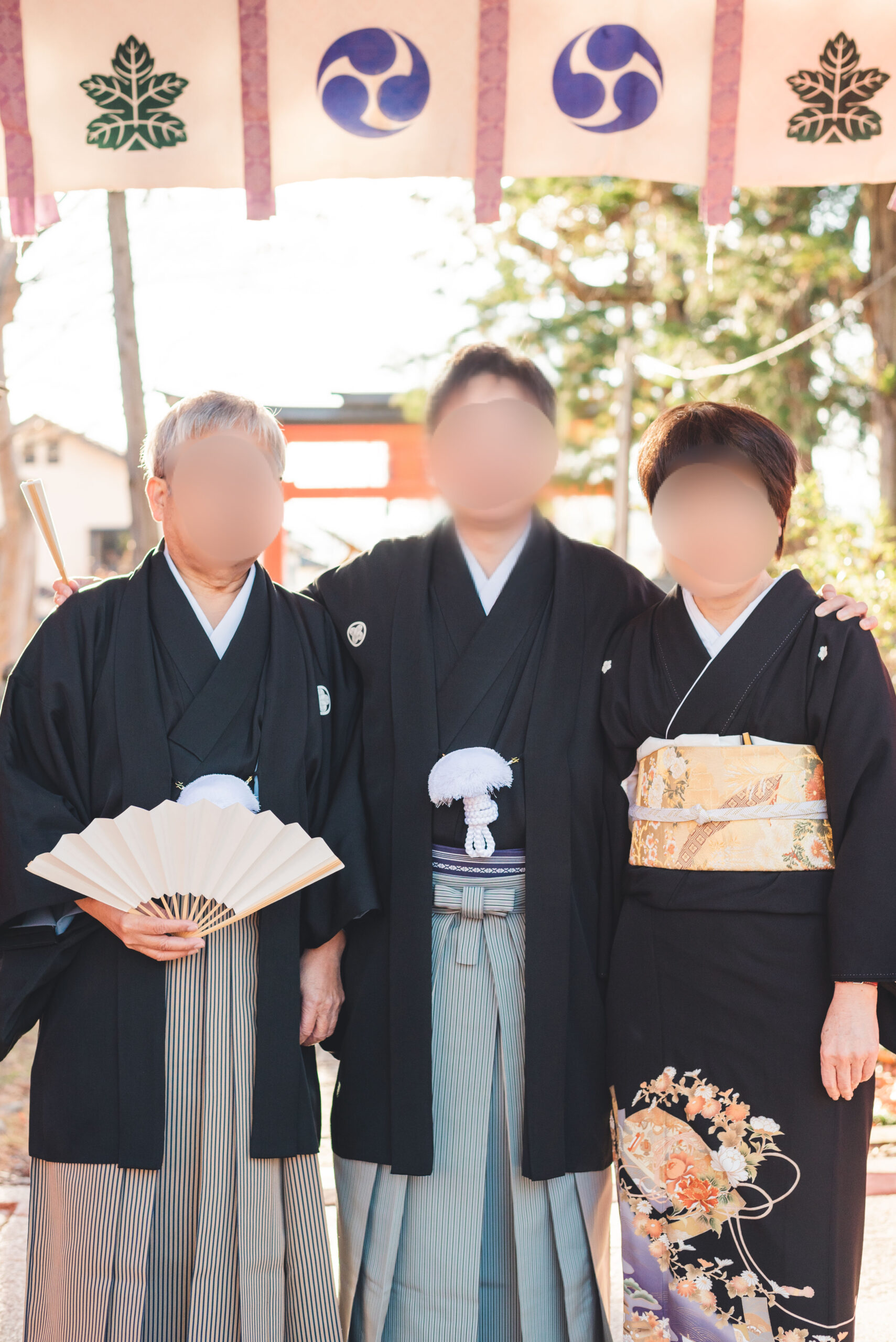 神前式なら父親も紋付袴がおすすめ Jinja De Wedding